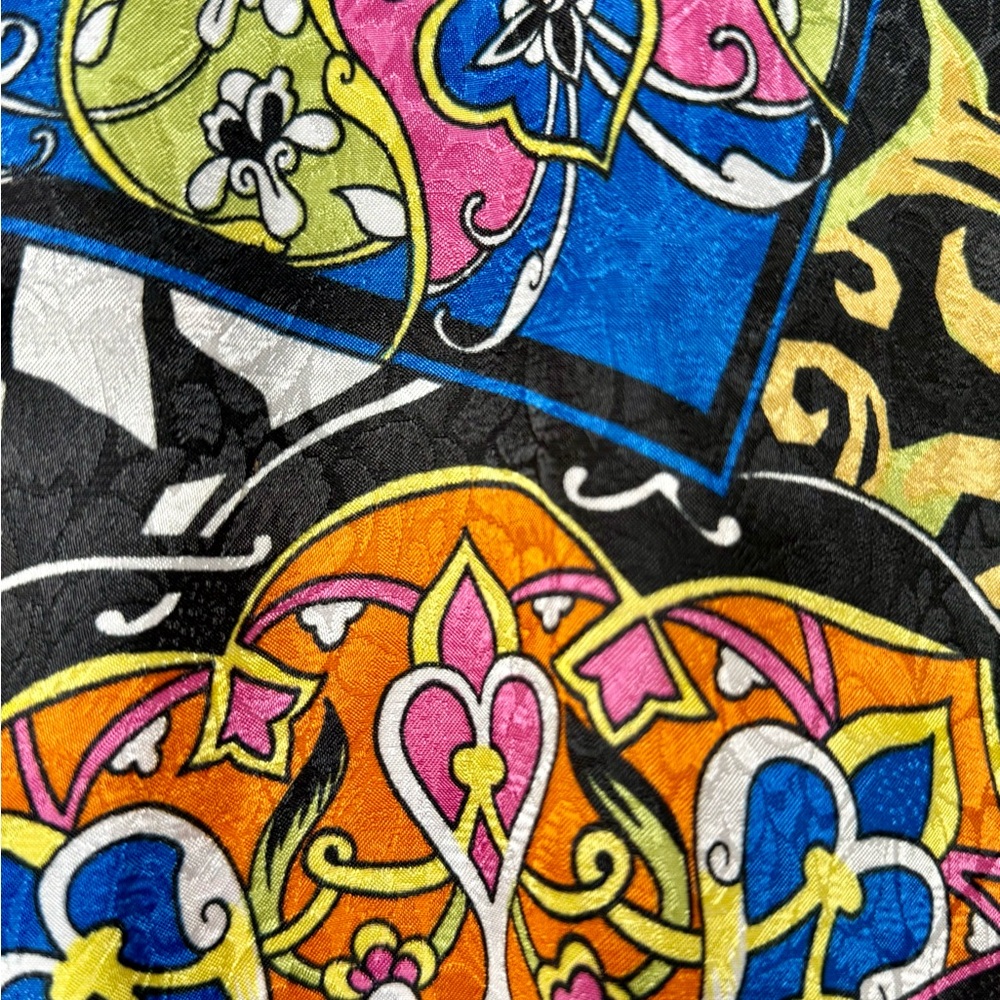 Colorful Patterned Women's Jacket - Picture 5 of 6